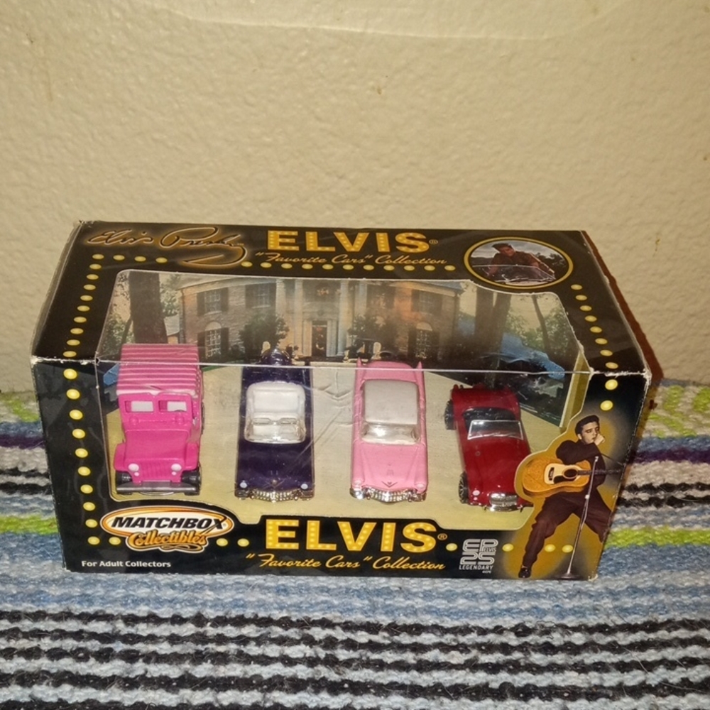 Match Elvis Collection - Red, Pink, Purple Cars - Picture 1 of 1
